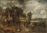 John Constable Full-scale study for The Hay Wain USA oil painting artist